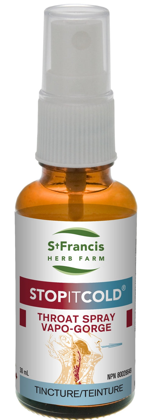 St. Francis Stop It Cold Throat Spray - 30ml