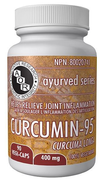 AOR - Curcumin-95 400mg, 90 Caps