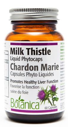 Botanica - Milk Thistle Liquid Phytocaps, 60 Caps