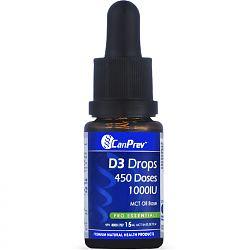 CanPrev - D3 Drops 1000iu, 15ml