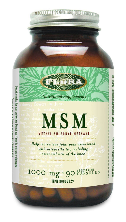 Flora - MSM (MSM Methyl Sulfonyl Methane), 90 vc