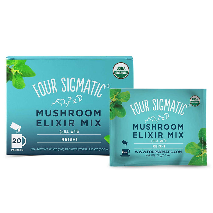 Four Sigma Foods - Instant Reishi Mushroom Elixir, 3g