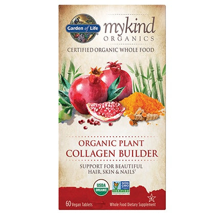 Garden of Life - mykind Organic Plant Collagen Builder, 60 TABS