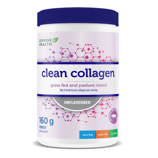 Genuine Health - Clean Collagen - Unflavoured, 160g