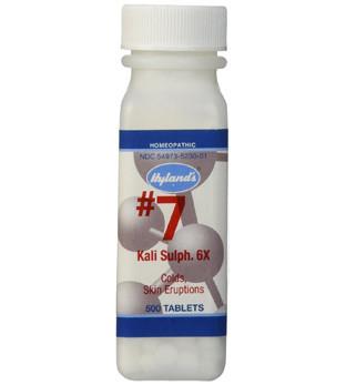 Hyland's - #7 Kali Sulph - 500 Tablets