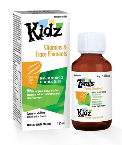 Kidz - Vitamins & Trace Elements, 125mL