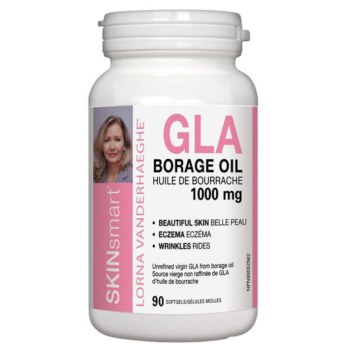 Smart Solutions - GLA Borage Oil, 90 Capsules