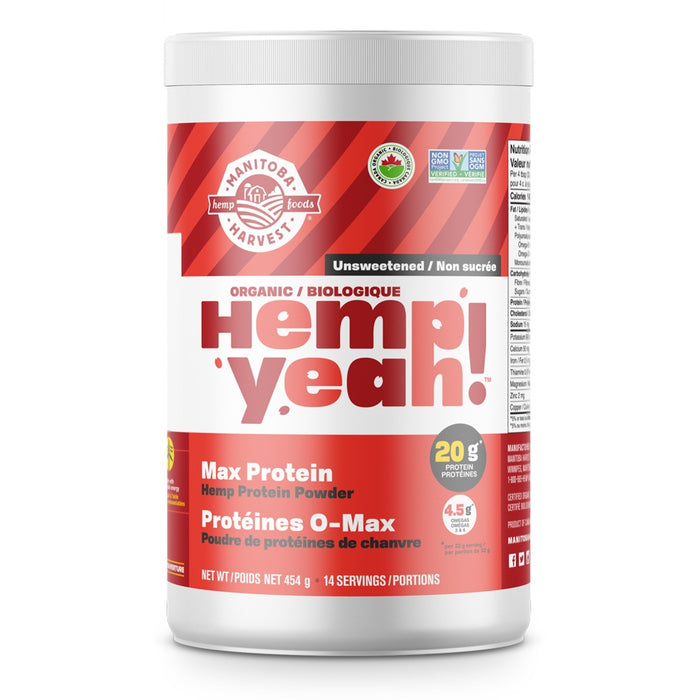 Manitoba Harvest - Hemp Yeah! Max Protein Powder, 454g