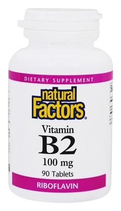 Natural Factors - B-2 100mg - 90 tabs