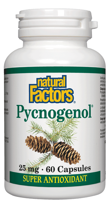 Natural Factors - Pycnogenol, 60 capsules