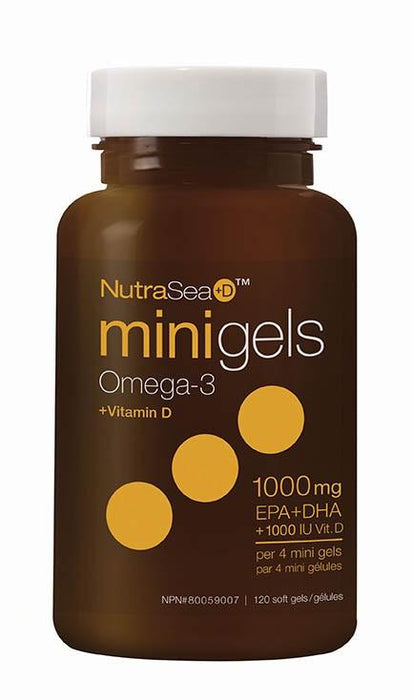 Nature's Way- Nutra Sea + D - Mini Gels, 120 softgels