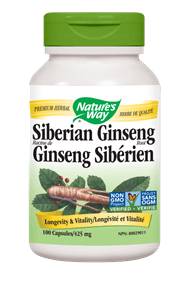 Nature's Way - Siberian Ginseng Root - 100 caps