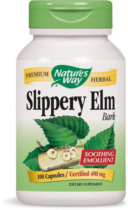 Nature's Way - Slippery Elm Bark, 100 caps