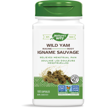 Nature's Way - Wild Yam Root, 100 capsules