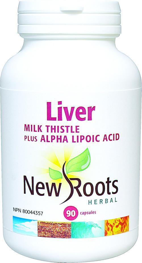 New Roots Herbal - Liver - Milk Thistle, 90 capsules