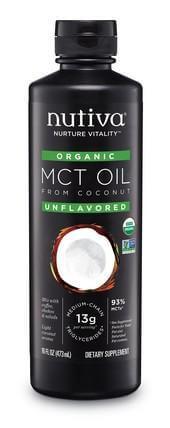 Nutiva - Organic MCT Liquid Coconut Oil, 473ml