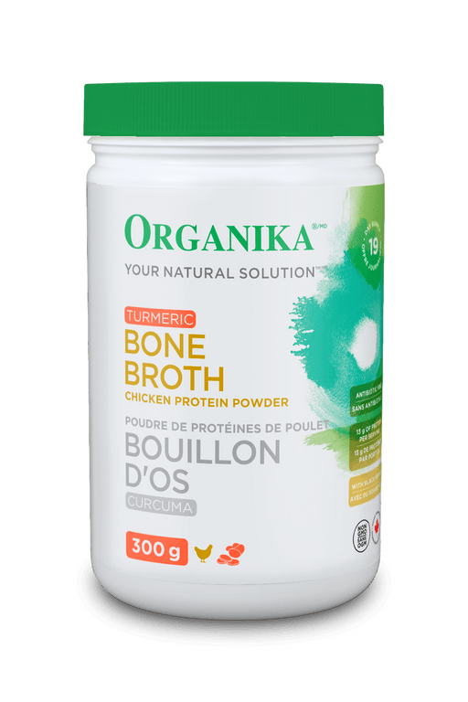 Organika - Bone Broth Turmeric Protein Powder, 300g
