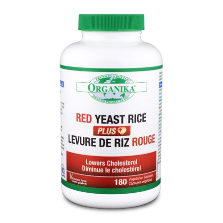 Organika - Red Yeast Rice Plus - 180 Vcaps
