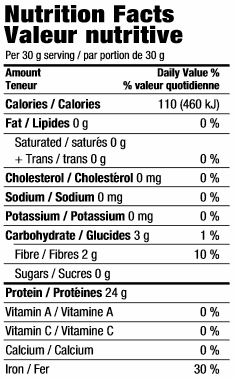 Prairie Naturals - Brown Rice Protein French Vanilla, 360g