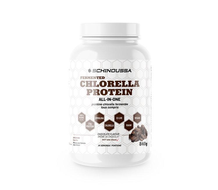 Schinoussa - Fermented Chlorella Protein - Chocolate, 840g