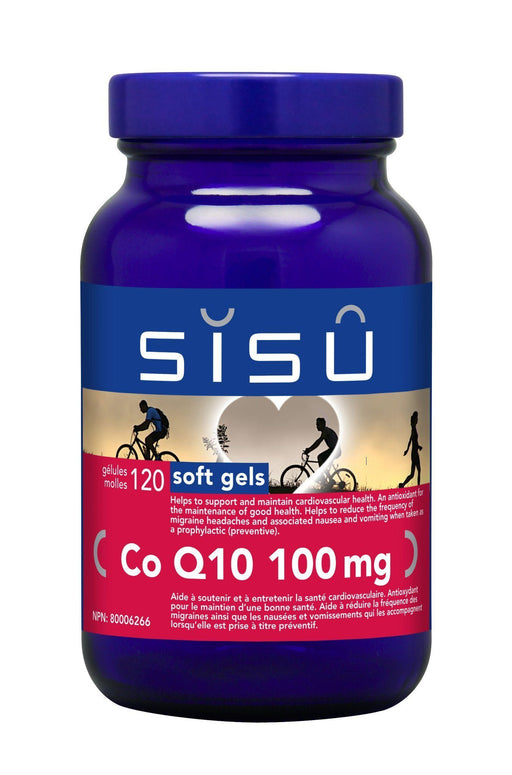 Sisu - CoQ10 100mg, 120 Soft Gels