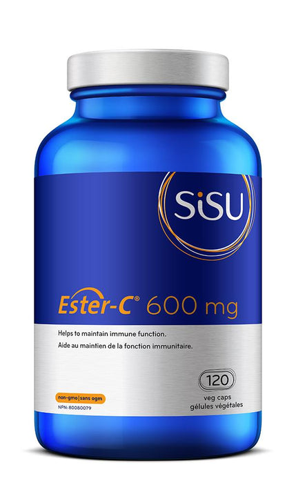 Sisu - Ester-C 600mg, 120 Caps