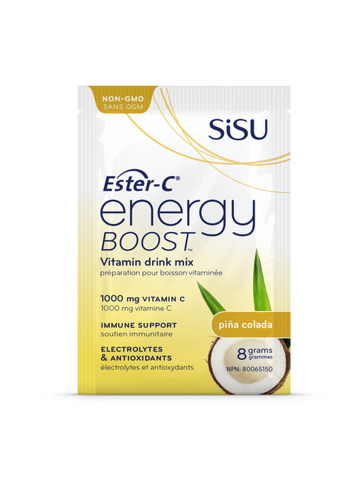 Sisu Ester-C Energy Boost Pina Colada Single
