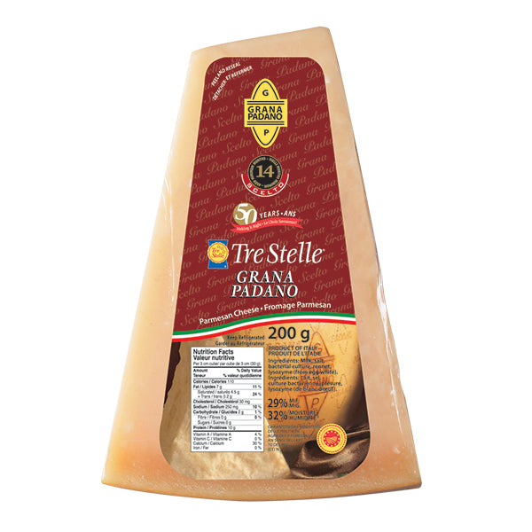 Tre Stelle - Grana Padano Wedge, 200g
