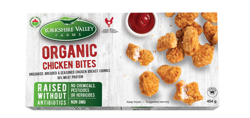 Yorkshire Valley Farms - Organic Chicken Bites, 454g
