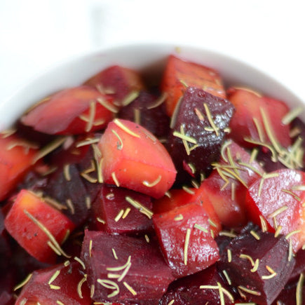 Balsamic Roasted Beets with Rosemary