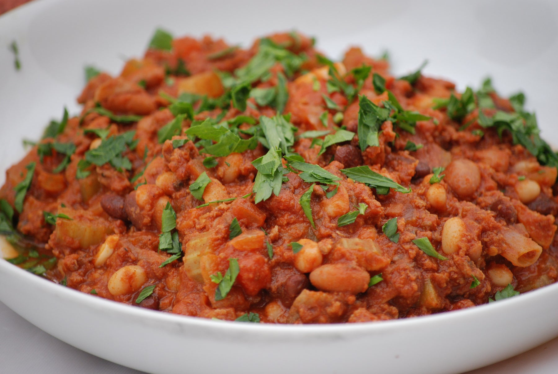 Game Day Chili with Ground Beef & Turkey Sausage