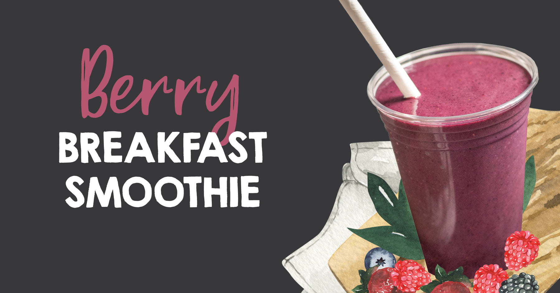 Berry Breakfast Smoothie