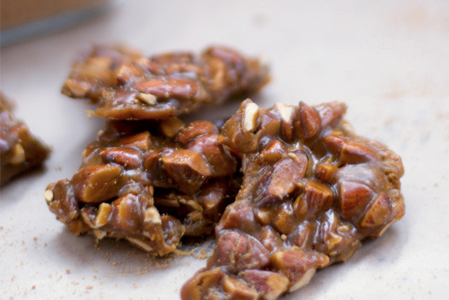 Gluten-Free Almond Brittle with coconut Sugar