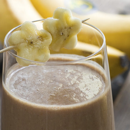 Chocolate Banana Pick-Me-Up Smoothie with Coconut Milk