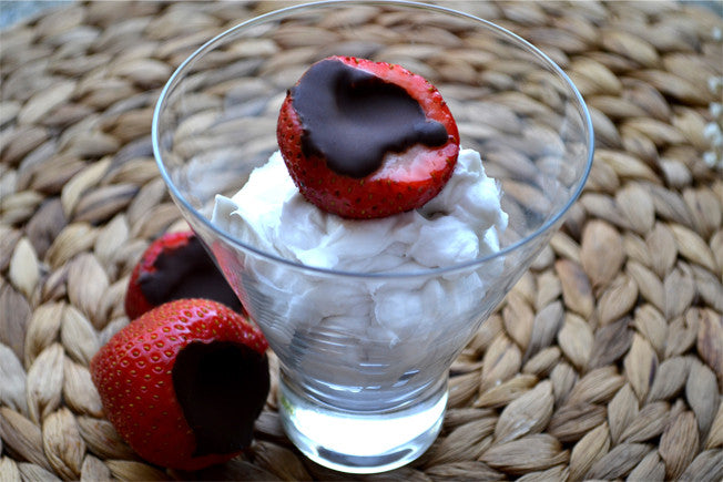 Gluten-Free, Dairy-Free Chocolate Filled Strawberries
