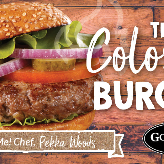 The Colossal Burger with Chef Pekka Woods