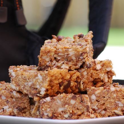 Gluten-Free Crunchy Almond & Oat Cereal Bars