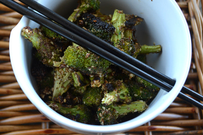 Detox-Friendly Crunchy Broccoli with Flax