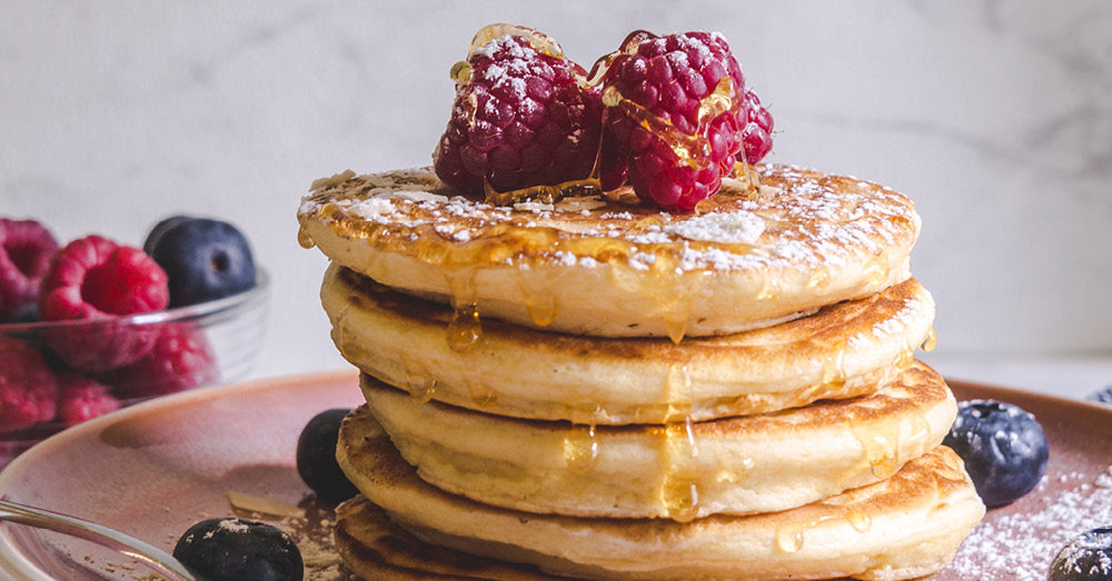 Fibre- & Fat-Rich Flaxseed Pancakes