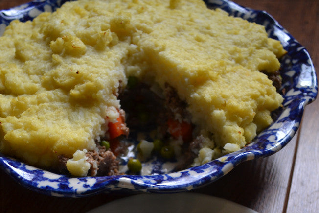 Grain-Free and Guiltless Shepherd’s Pie with Cauliflower Mash