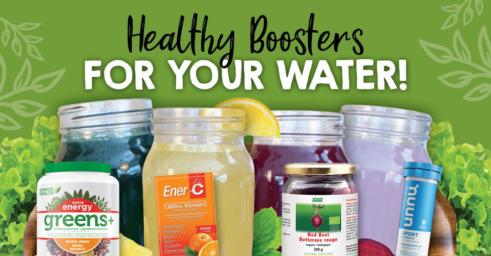 Healthy Boosters for Your Water!