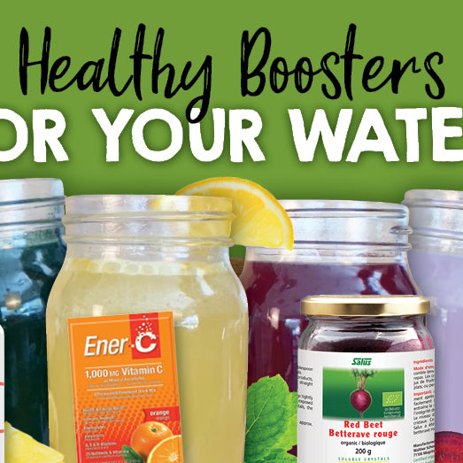 Healthy Boosters for Your Water!