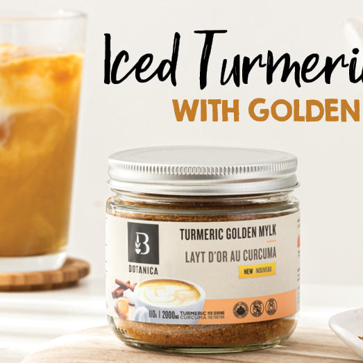 Iced Turmeric Latte with Golden Mylk