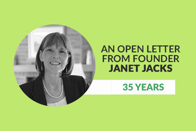 Janet Jacks: Thanks YOU for 35 Years!