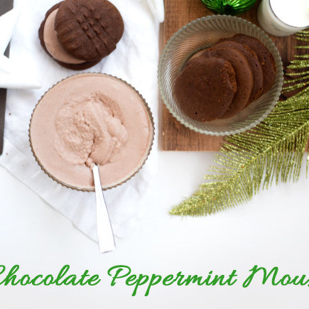 Decadent Chocolate Peppermint Mousse with Maple Syrup