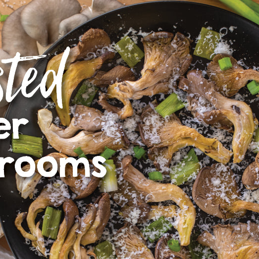 Roasted Oyster Mushrooms