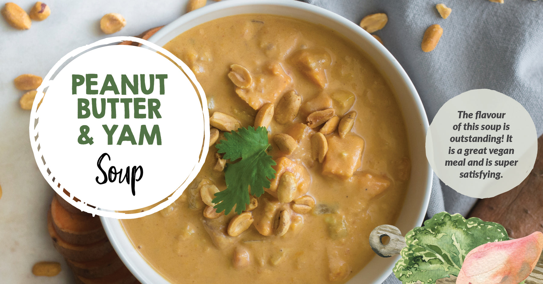 Peanut Butter and Yam Soup