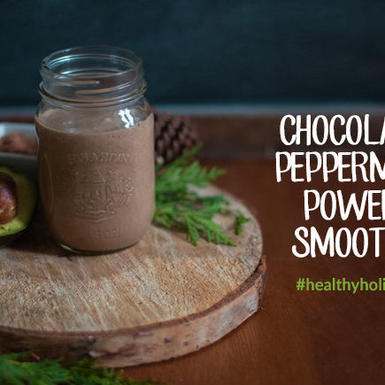 Chocolate Peppermint  Power Smoothie