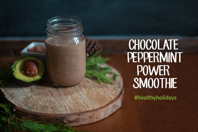 Chocolate Peppermint  Power Smoothie