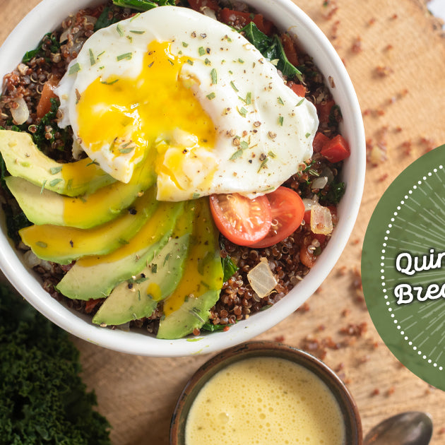 Quinoa & Kale Breakfast Bowl